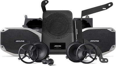 Alpine PSS-24WRA 300-Watt Complete System Upgrade Compatible with 2018-Up Jeep Wrangler Unlimited JL & 2020-Up Jeep Gladiator