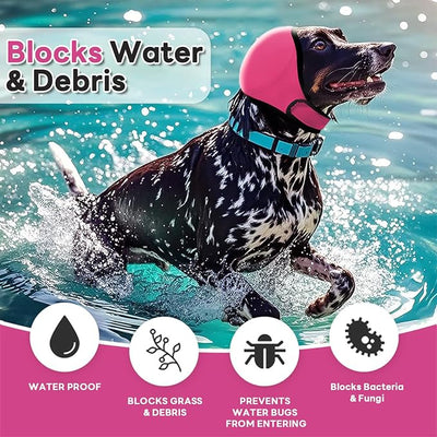 Dog Ear Muffs Noise Protection, Comfortable, Stress-Reducing Design, Perfect for Noise Reduction, Water Protection & Anxiety