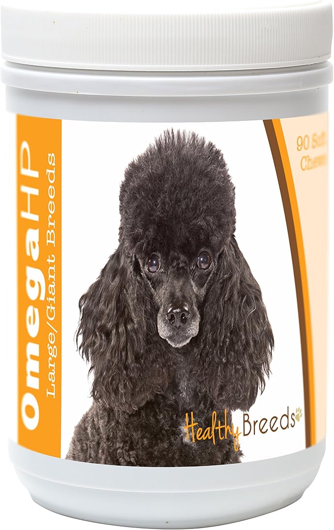 Poodle Omega HP Fatty Acid Skin and Coat Support Soft Chews 90 Count