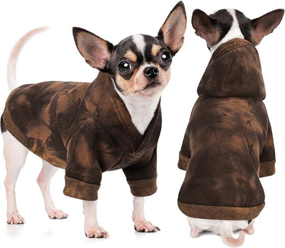 Vibrant Dog Hoodie with Convenient Leash Hole – Stylish and Cozy Sweatshirt for Small, Medium, and Large Dogs, Perfect for Walks, Casual Outings, and Everyday Comfort.Orange XXL