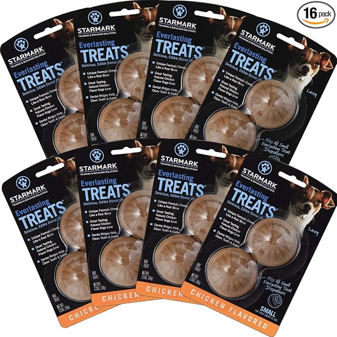Everlasting Treats Dental Chews Small Chicken 2ct (8pk)