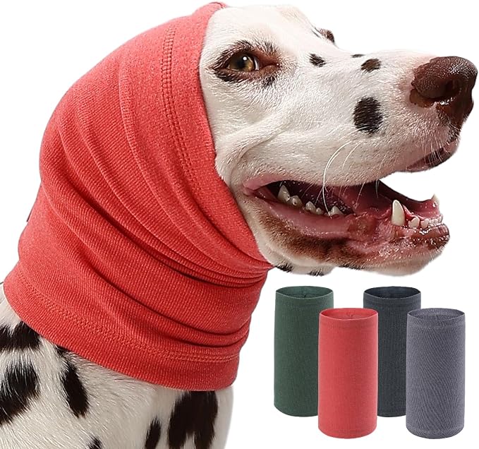 Dog Ear Muffs Warp Anxiety Relief/Noise Protection - Grooming - Thunder - Fireworks