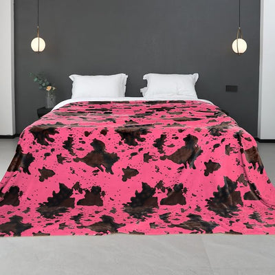 Pink Blanket King Size, Soft Fuzzy Cozy King Fleece Throw Blanket for Couch Bed, Extra Large Plush Bedding for Bedroom All Seasons 90x108 Inches
