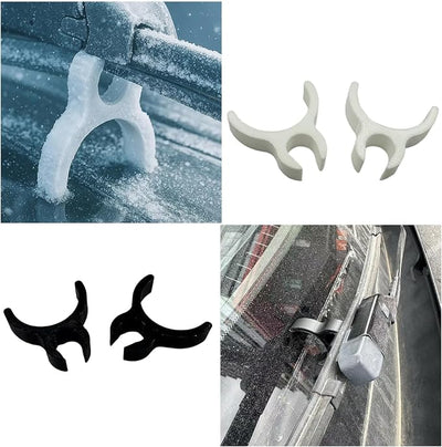 2 Pcs Black Windshield Wiper-Blades Anti Freeze Stand, Wiper Accessories Anti Ice Lifters Stand for Protect Automotive Wiper-Blade