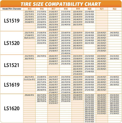 DEDC Auto Lock Snow Tire Chains,50s Quick Easy,Enhanced Manganese Steel Alloy,Endurance Life 650 Mi, Winter Icy and Snowy Road Tire Traction for Car and SUV 215 225 235 245 255 265 Set of 2 (LS1519)