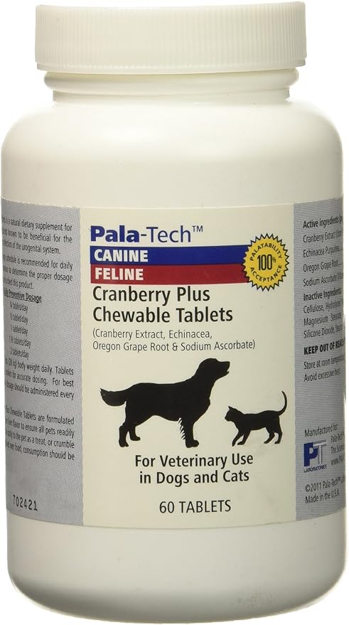 PalaTech Cranberry Plus Chewable Tablets (60 tabs) by Pala Tech