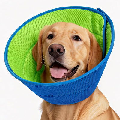 Dog Cone Collar Soft Cone for Dogs Dirt-Resistant and Washable Soft Dog Elizabethan Collars for Small Large Medium Dogs After Surgery Recovery CollarsM(Neck: 11.8-13.8")