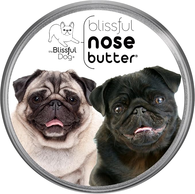Pug Duo Unscented Nose Butter - Dog Nose Butter, 2 Ounce