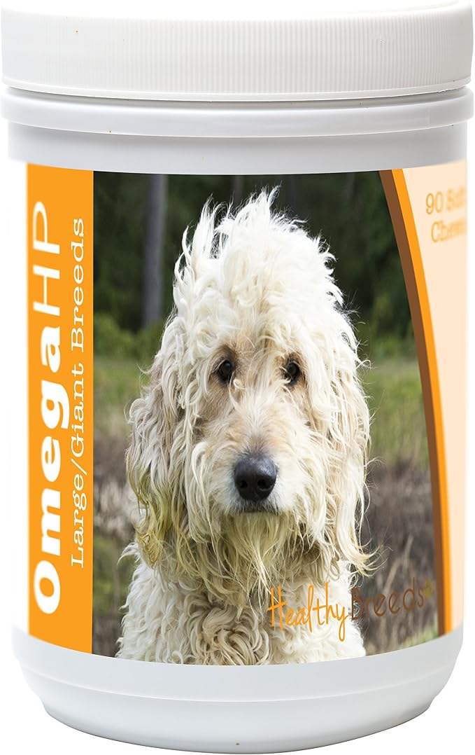 Goldendoodle Omega HP Fatty Acid Skin and Coat Support Soft Chews 90 Count