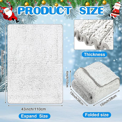Heated Blanket Electric Throw 58"x43" USB Battery Power Operated Heating Blanket 5v Powered 3 Heat Setting with Timer and Temperature Controller for Car Winter Travel Home Office(Gradient Gray)