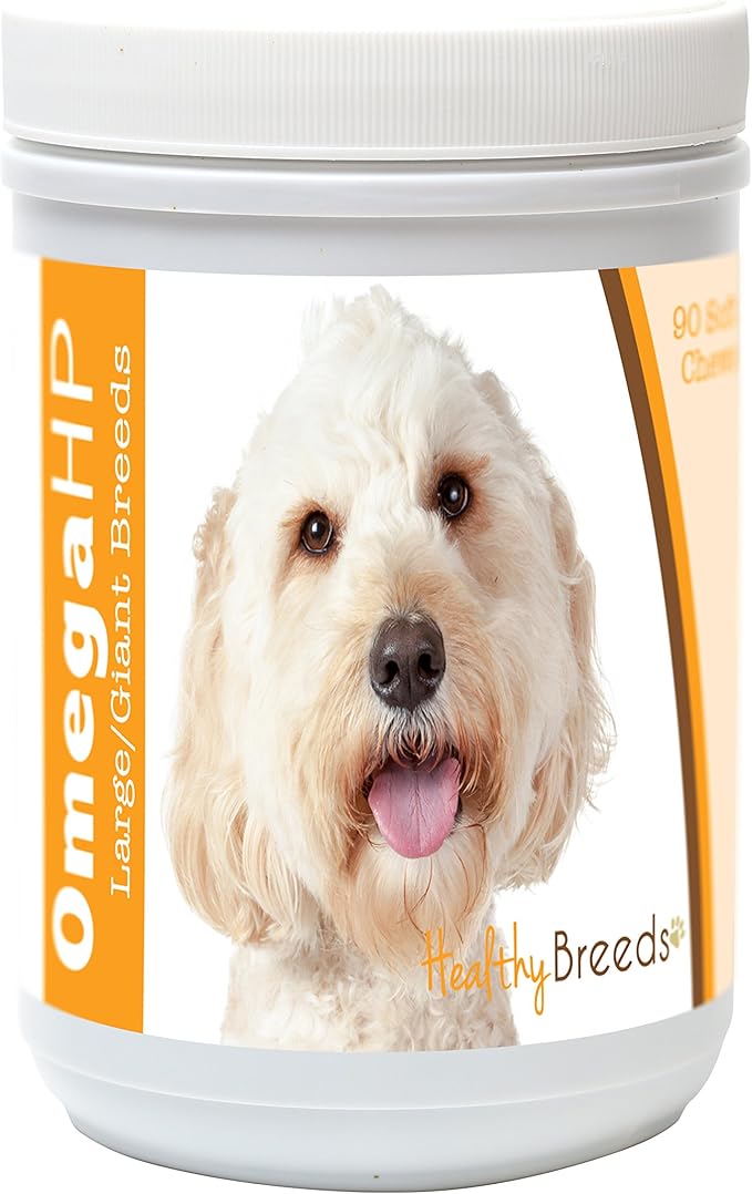 Labradoodle Omega HP Fatty Acid Skin and Coat Support Soft Chews 90 Count
