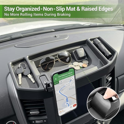 5" 8.4" Screen Magnetic Phone Mount Holder for 2019-2026 Dodge Ram 1500 2500 3500 w/12V Outlet Part Magnet Dash Cell Phone Cradles Adjustable Phone Stand Accessories for 2019+ RAM 1500-3500