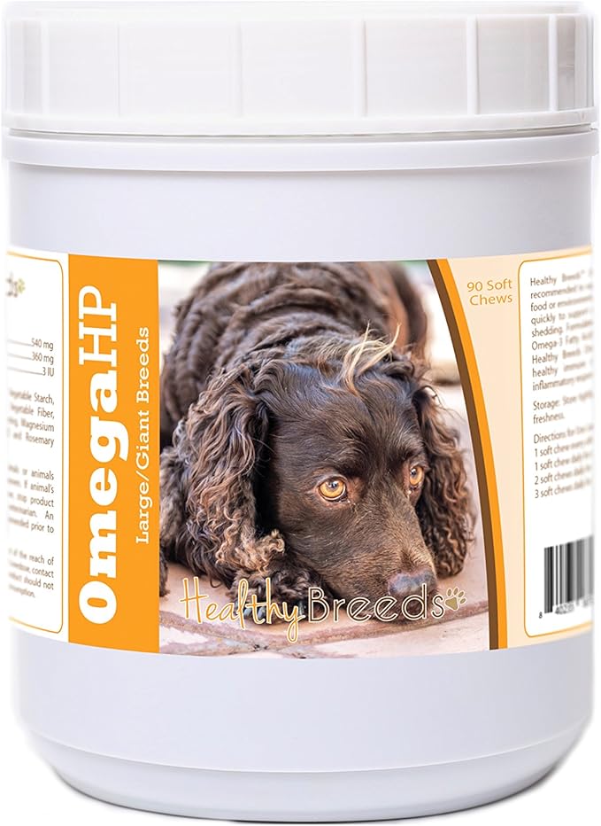 American Water Spaniel Omega HP Fatty Acid Skin and Coat Support Soft Chews 90 Count