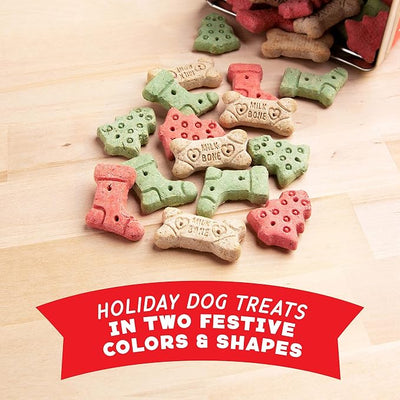 Milk-Bone Holiday Crunchy Dog Biscuits, 24-oz. Collectible Tin