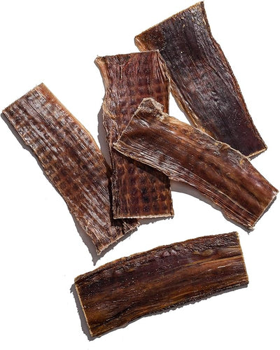 Jack&Pup Beef Jerky for Dogs (25 Pack) 6" Esophagus Dog Treats, Beef Gullet Sticks for Dogs, Long Lasting Dog Chews