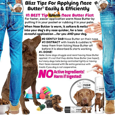 The Blissful Dog Chesapeake Bay Retriever Unscented Nose Butter, 0.50-Ounce