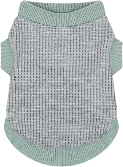 Cozy and Functional Dog Shirts for Small Puppies: Stretchable Green Attire with Easy-On Design, Ideal for Chihuahuas and Yorkies - Enhance Comfort and Playfulness on Chill Days XX-Large