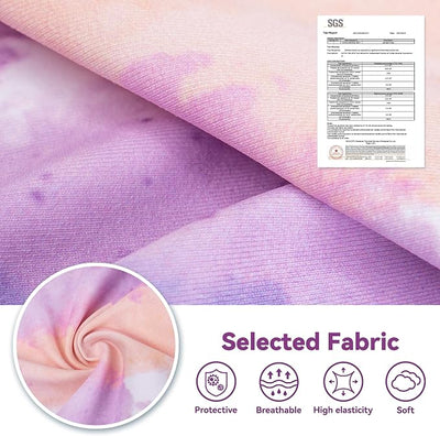 cyeollo Dog Surgery Recovery Suit, Breathable Surgical Suit for Dogs Female Male After Spayed Neuter, Anti-Lick Dog Onesie Body Suits for Wounds Protection, Soft Cone Alternative, Tie Dye L