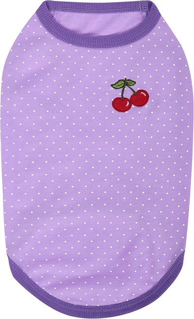 Blueberry Pet Pack of 2 Dog Clothes - Soft & Comfy Floral Dog Accessories, 12" Back Length, Sweater Vest, Dog Shirt for Small Dogs, Fashion Pet Apparel