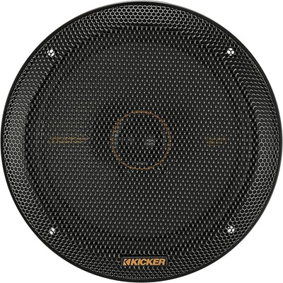 KICKER 51KSC6704 KS-Series 6.75" Coaxial Speakers with .75" tweeters, 4-Ohm, Pair