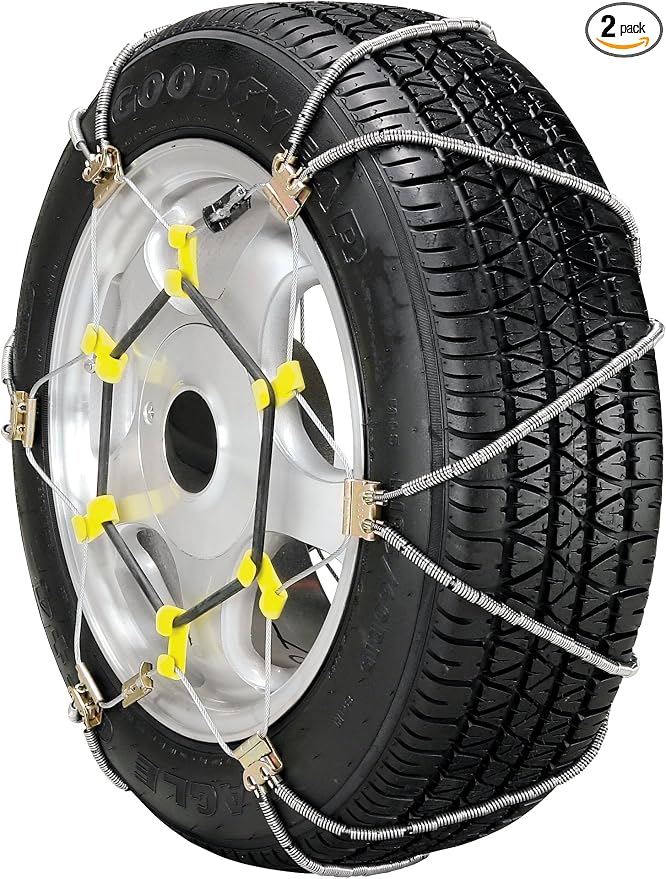 SCC SZ315 Shur Grip Super Z Passenger Car Tire Traction Chain - Set of 2