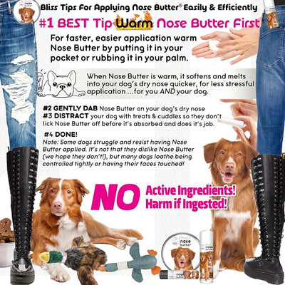 The Blissful Dog Nova Scotia Duck Tolling Retriever Unscented Nose Butter - Dog Nose Butter, 4 Ounce
