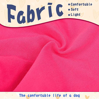 Comfortable Polyester-Cotton Dog Shirt –with 'They NOT Like US', Perfect for Small & Medium Dogs, Soft & Stylish Pet Apparel for Everyday Wear.Pink XS