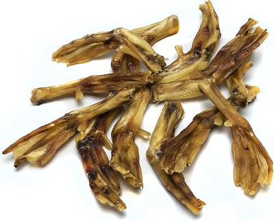 Duck Feet for Dogs (Pack of 30), Raised & Made in USA Dehydrated Duck Feet, All-Natural Dog Chews, Treats, Snacks