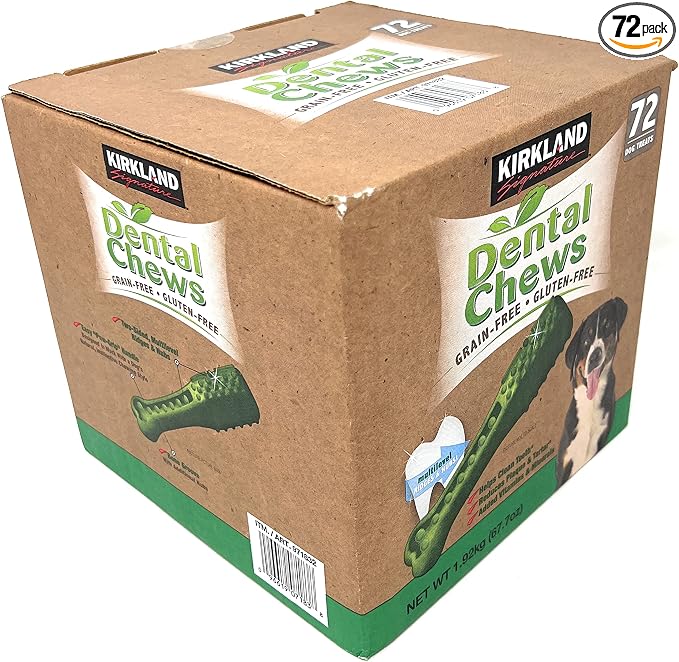 Signature Dental Chews 72 Dog Treats