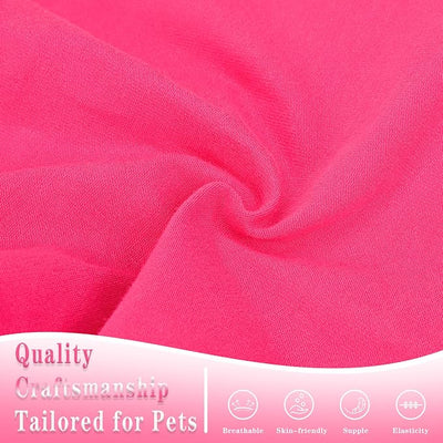 Cotton Dog Shirt with 'Little Miss Adorable' Corgi Head Print, Soft & Breathable Pet Apparel for Small, Medium, and Large Dogs, All-Season Sleeveless Vest, Cute and Comfortable Dog Outfit.Pink XS