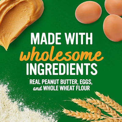 Blue Dog Bakery Softies, Soft & Chewy Peanut Butter Dog Treats, Medium Size, Healthy Treats, All Natural Ingredients,10 oz (Pack of 8)