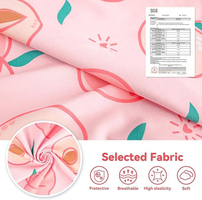 cyeollo Dog Surgery Recovery Suit, Soft Dog Onesie, E-Collar & Cone Alternative, Spay Neuter Suit for Male Female Dogs, Anti-Licking Wound Surgical Clothes, Body Suit for Small Medium Dogs, Peach L