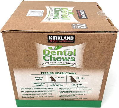 Kirkland Signature Dental Chews 72 Dog Treats
