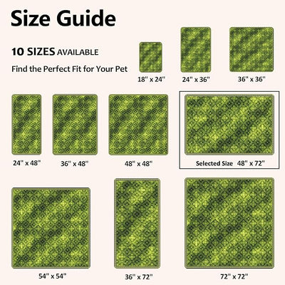 Washable Pee Pads for Dogs, Reusable Puppy Potty Training Pads, Ultra-Absorbent Thick Waterproof Leak-Proof Non-Slip Pads & Mat for Crate, Playpen, Floor, Whelping & Housebreaking , 2 Pack 48"x72"