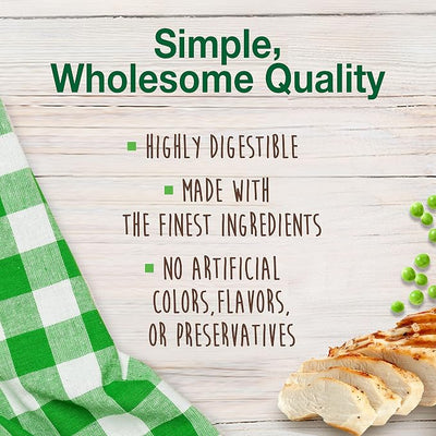 Nylabone Healthy Edibles Natural Chews, Long Lasting Dog Bones, Healthy Dog Treats, Chicken Flavor, X-Small (8 Count)