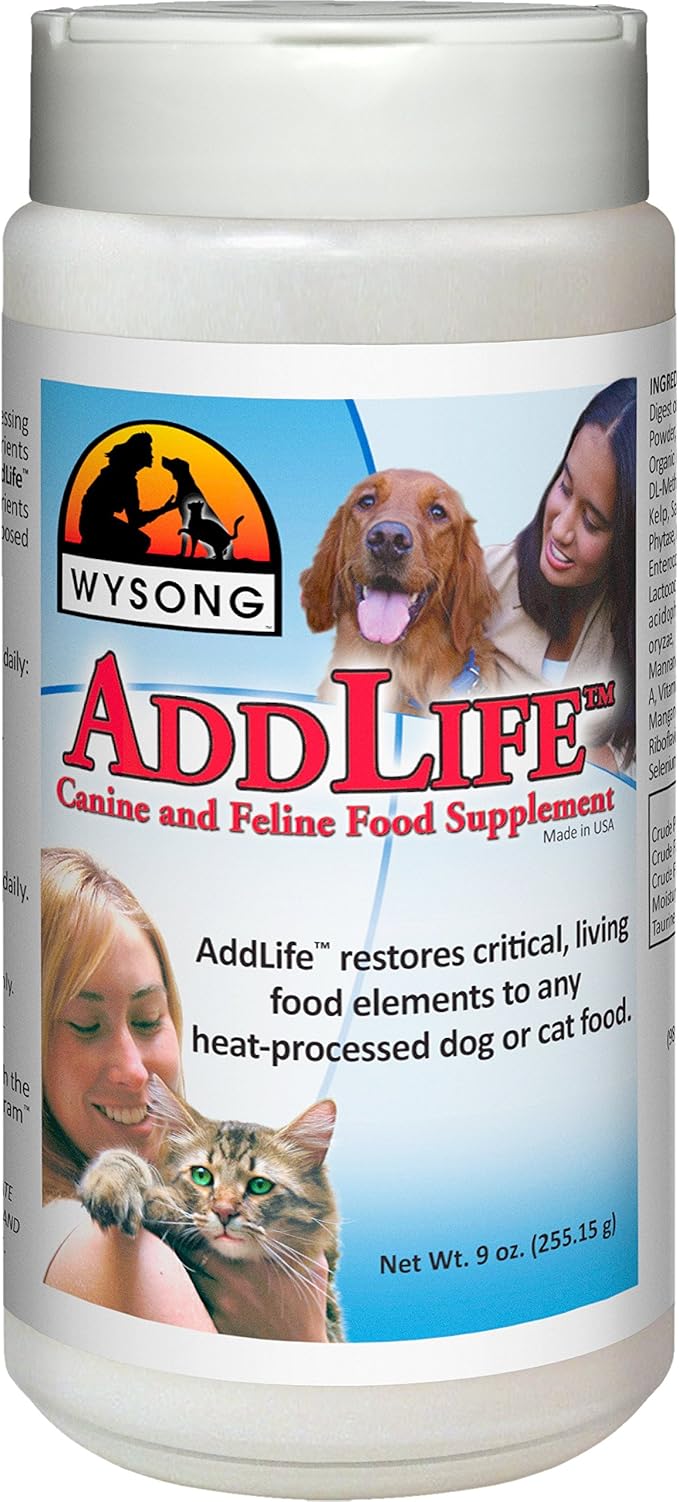 AddLife Canine/Feline Food Supplement For Dog/Cat - 9 Ounce Bottle