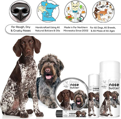 The Blissful Dog German Shorthaired Pointer Unscented Nose Butter - Dog Nose Butter, 4 Ounce