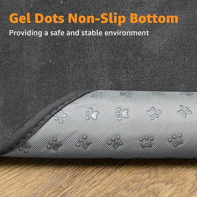 Washable Dog Pee Pads: 34x52 1 Pack Reusable Whelping Pads, Absorb Dog Mats Non-Slip Puppy Training Pads for Whelping, Potty, Training, Playpen, Crate