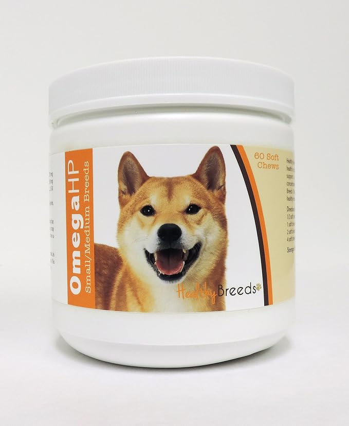 Shiba Inu Omega HP Fatty Acid Skin and Coat Support Soft Chews 60 Count