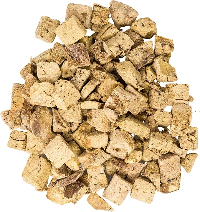 Freeze Dried Chicken Liver Treats for Cats & Dogs -1LB Big Bag~300pcs -Made in USA- Single Ingredient All Natural, Grain-Free - Perfect for Training, Food Topper or Snack