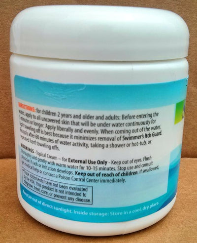 Swimmer's Itch Guard Cream – Prevents Swimmer’s Itch, Duck Itch, Lake Itch – Water-Resistant Repellent for Kids & Adults – Natural Protection for Lakes, Rivers, and Ponds – 4 oz.